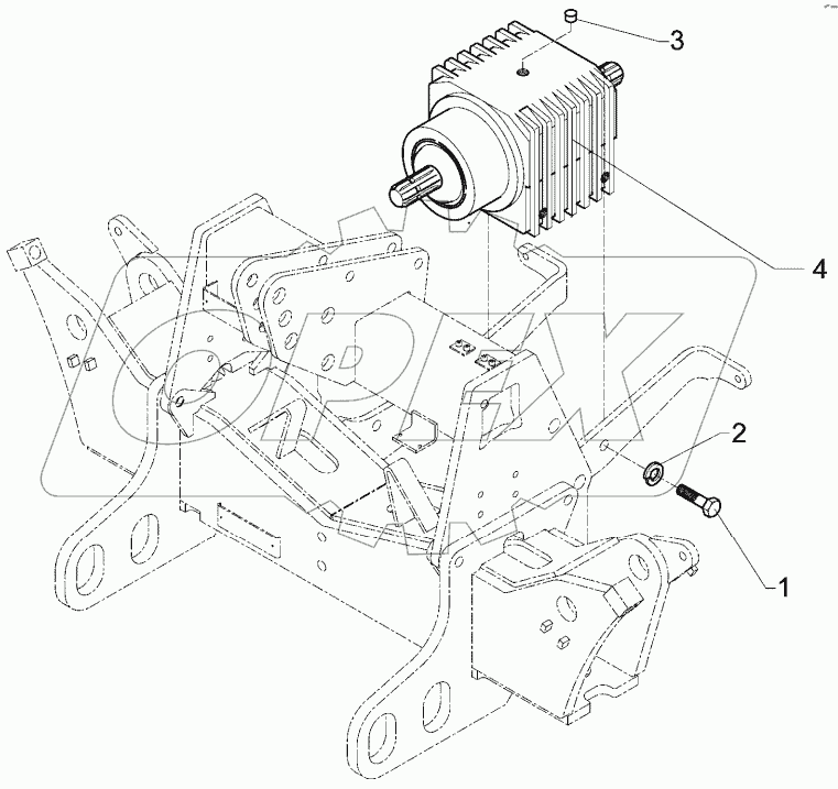Gear box Zirkon 10/400-600 K