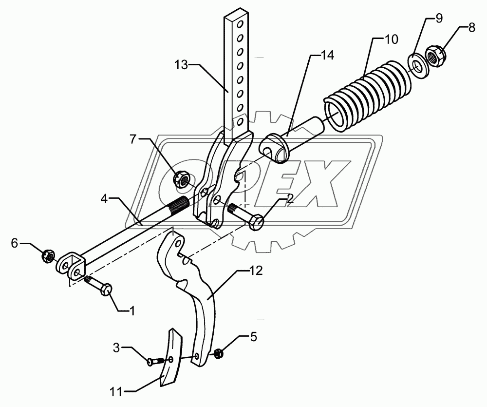 Track scraper FSU P50/6