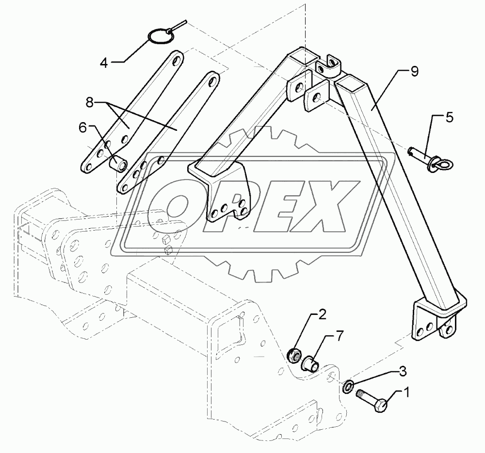 T.p.-linkage, triangular Zirkon 6/7/9