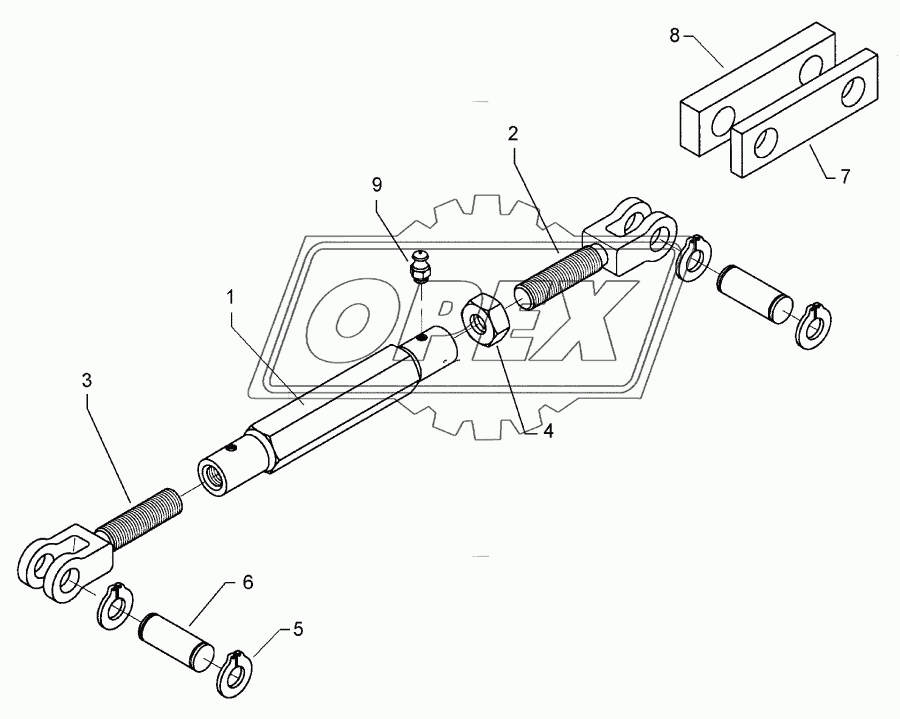 Turnbuckle	TG-370-M