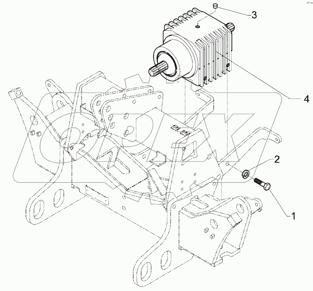 Gear box Zirkon 10/400-600 K