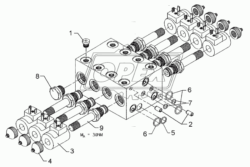 Seat valve	SVH04M878SA-0M14G12