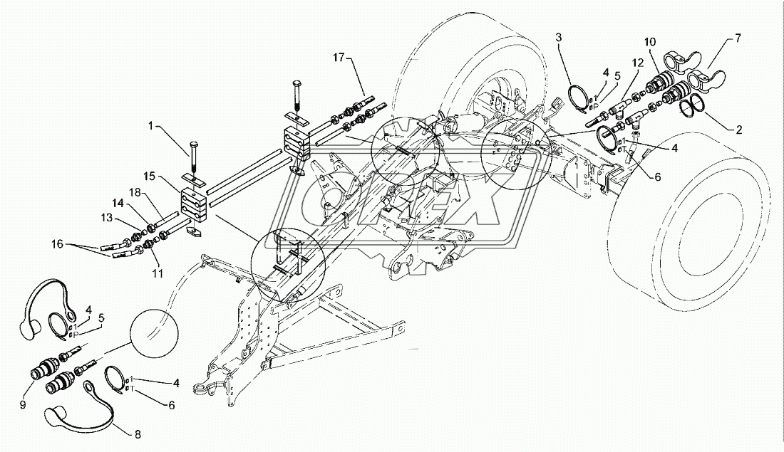 HY-pipe assembly folding Zirkon 9 KA