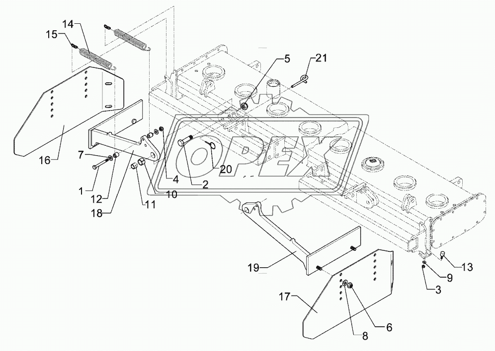 Side plate Zirkon 10