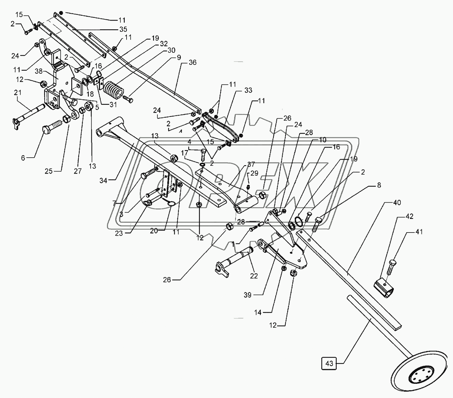 Track marker Zirkon 500K +500KA