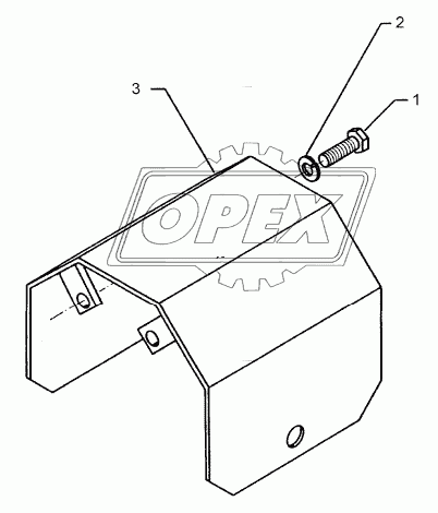 PTO guard 1.3/8