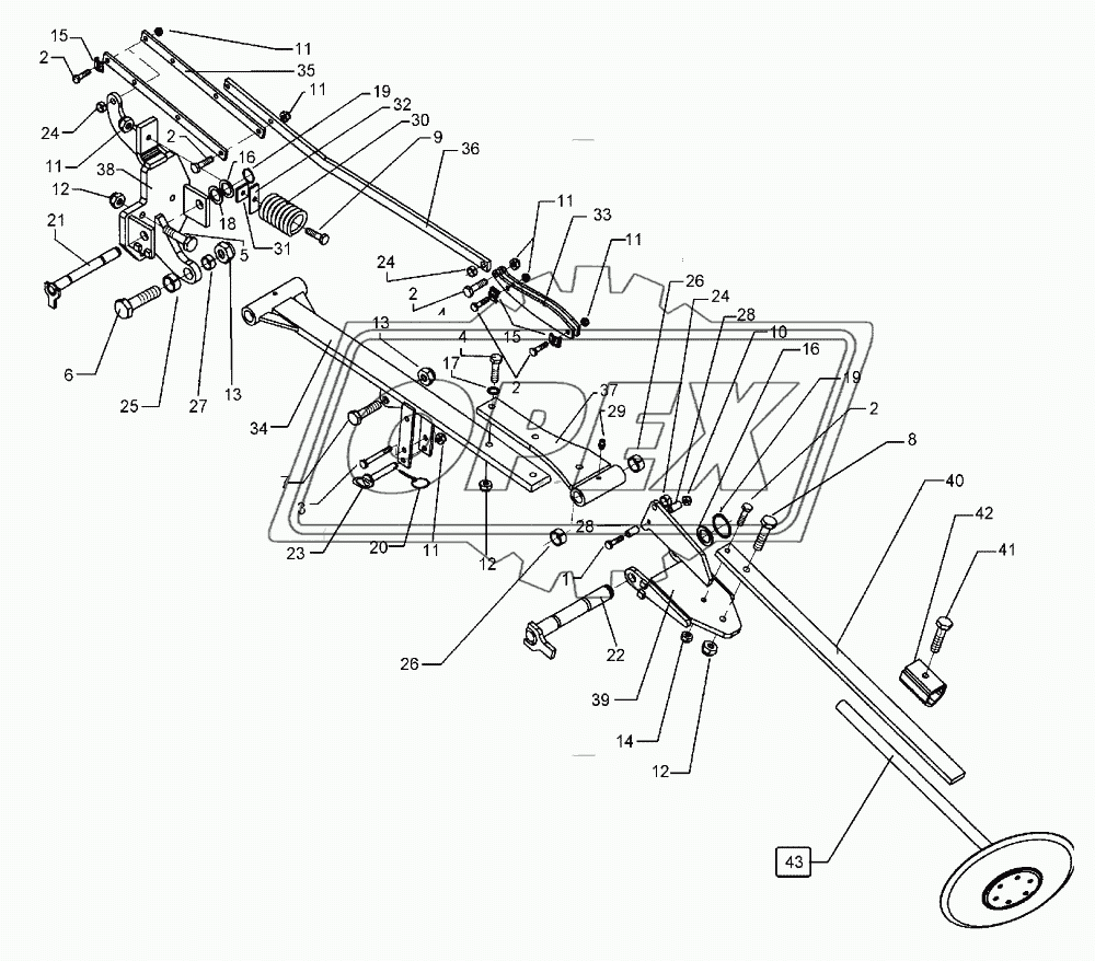 Track marker Zirkon 500K +500KA