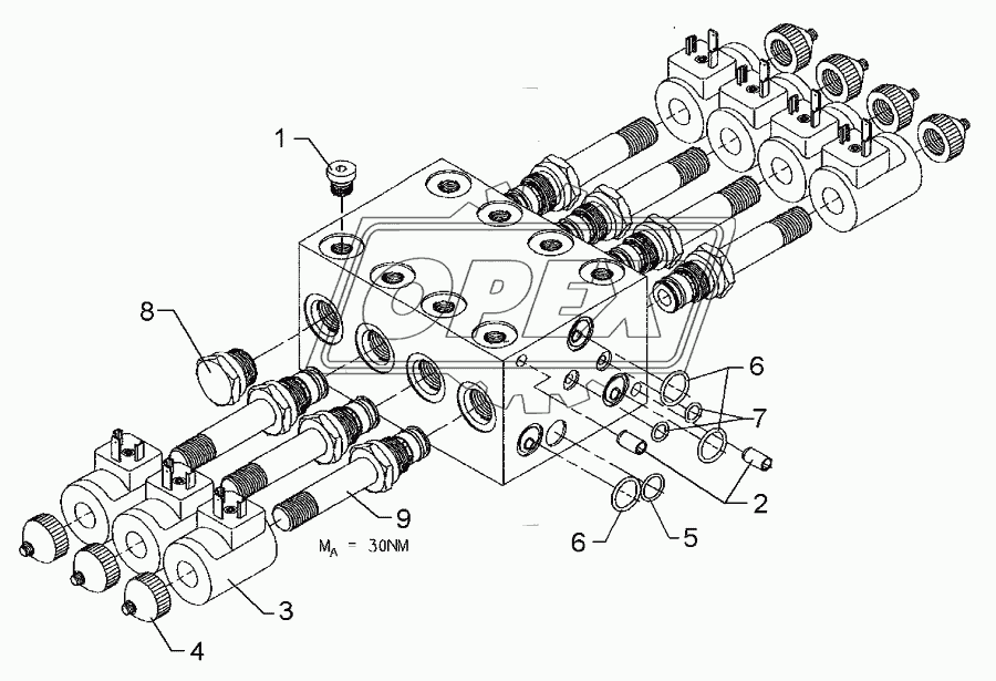 Seat valve	SVH04M878SA-OM14G12