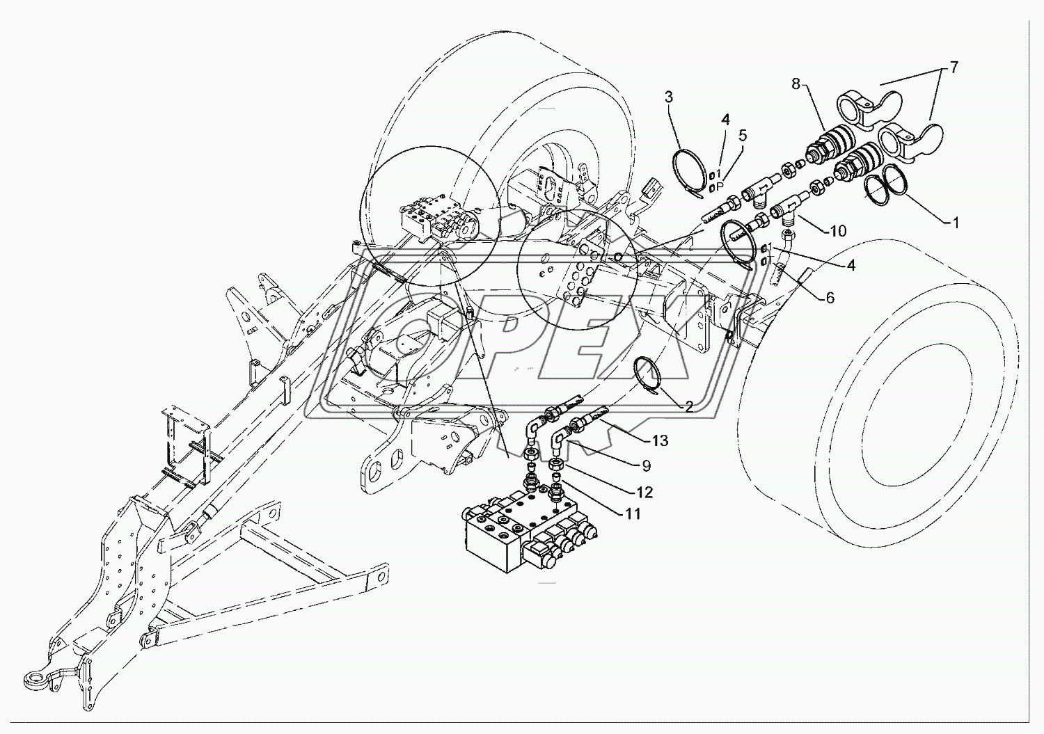 HY-pipe assembly folding Zirkon 9 KA S