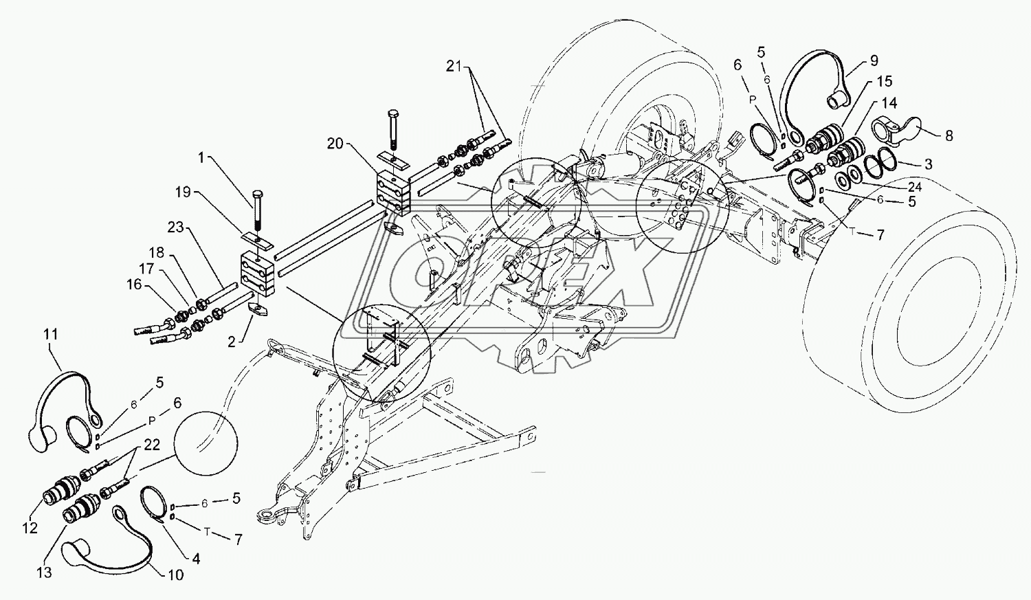 HY-pipe seed drill drive Zirkon 9 KA