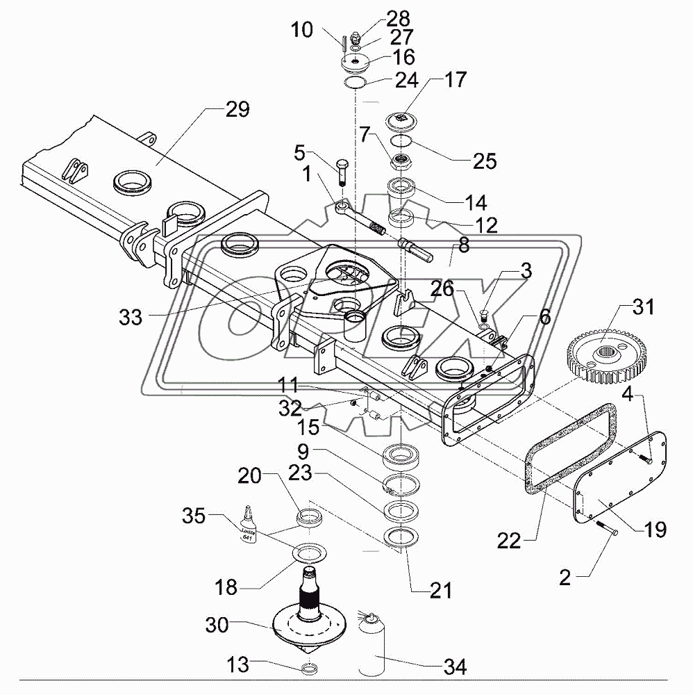 Gear bed Zirkon 10/600-K RE