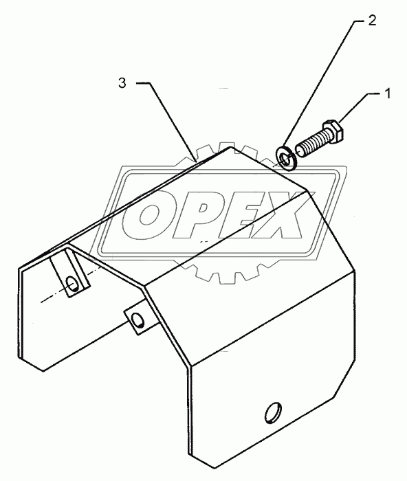 PTO guard 1.3/8