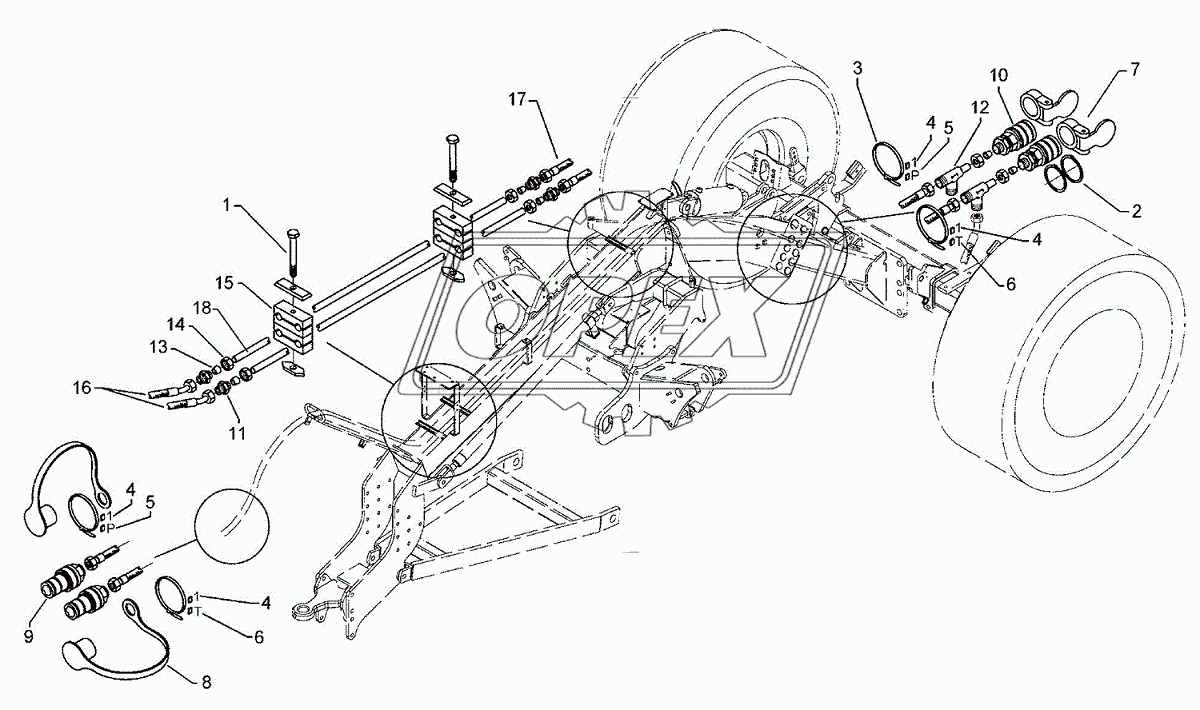 HY-pipe assembly folding Zirkon 9 KA