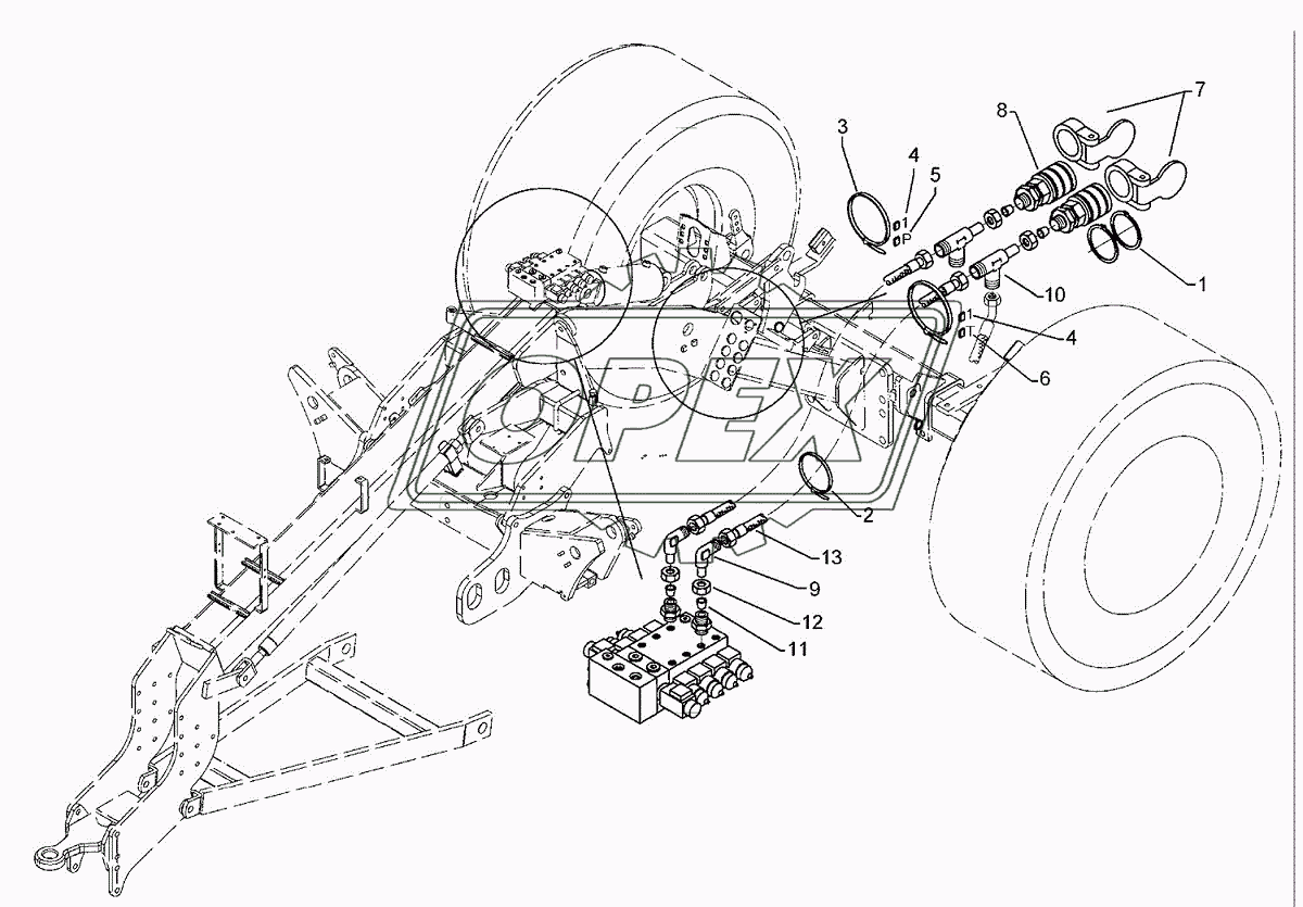 HY-pipe assembly folding Zirkon 9 KA S