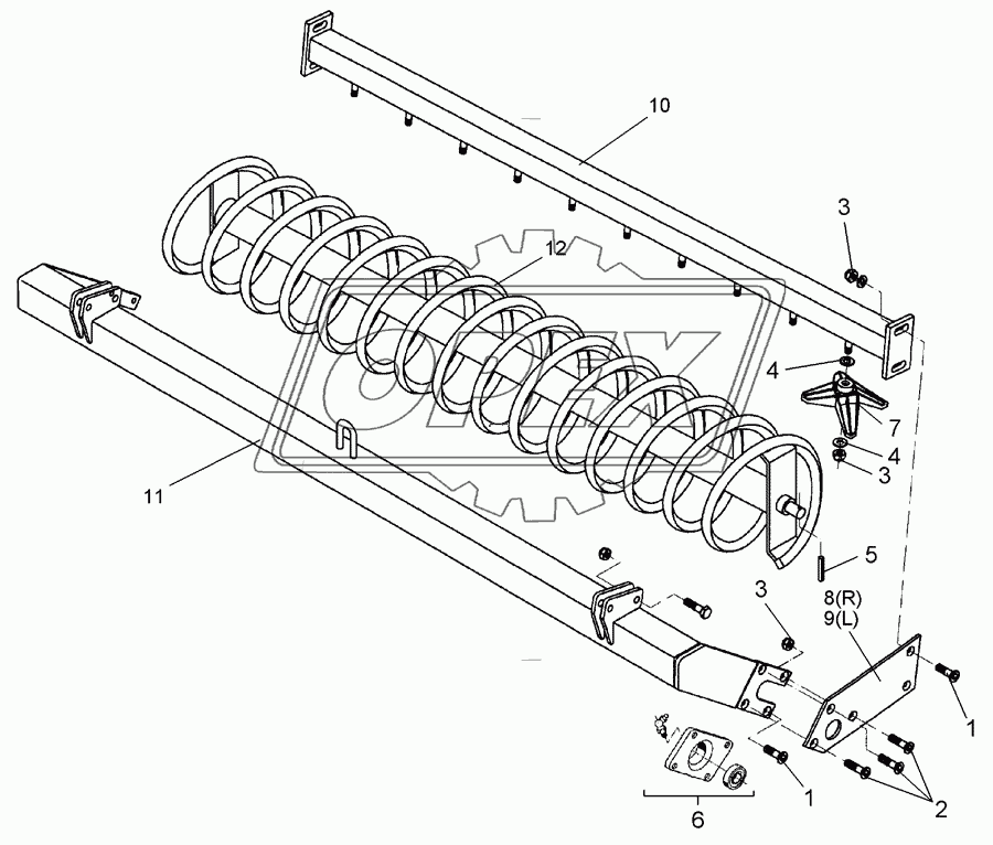 Flexi-Coil roller D450 50x50 2,5m