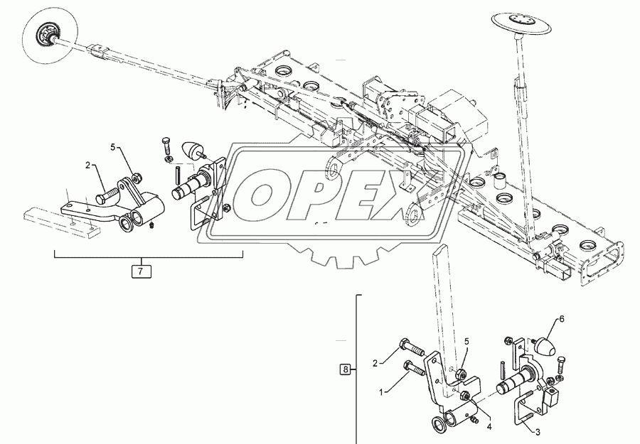 Swivel bracket Zirkon/Quarz