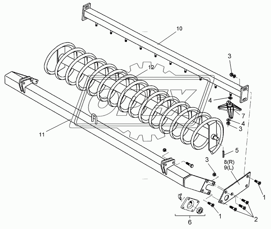 Flexi-Coil roller	D450 50x50 3,0m