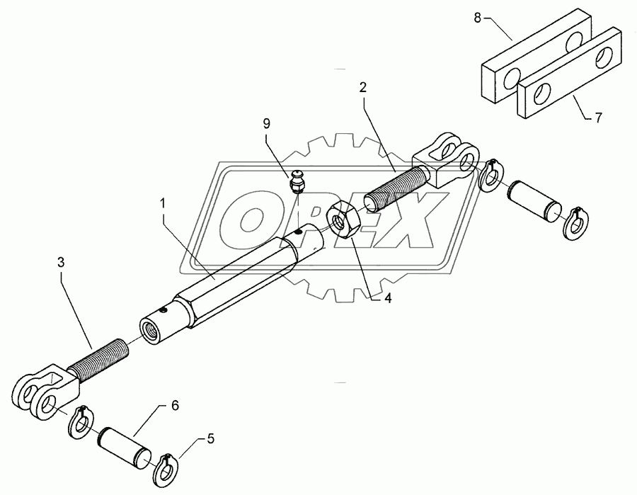 Turnbuckle	TG-370-M