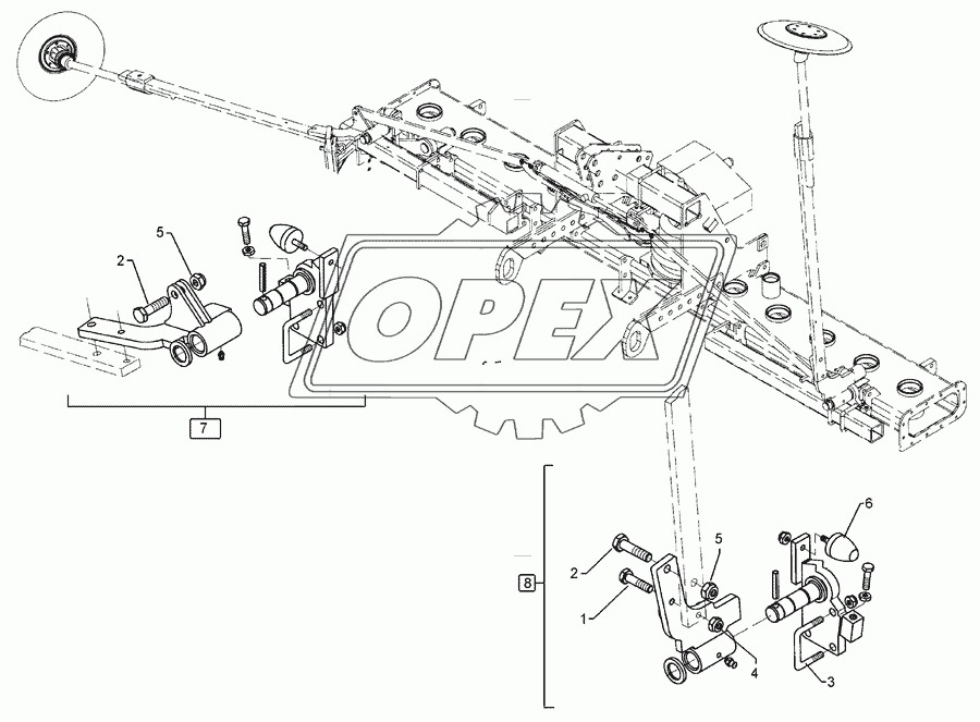 Swivel bracket Zirkon/Quarz