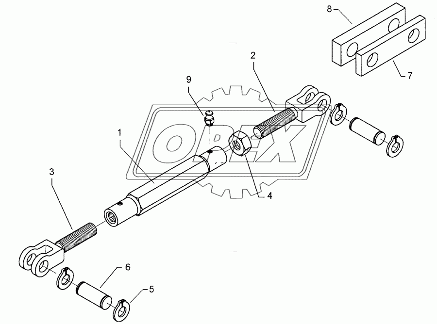 Turnbuckle	TG-370-M