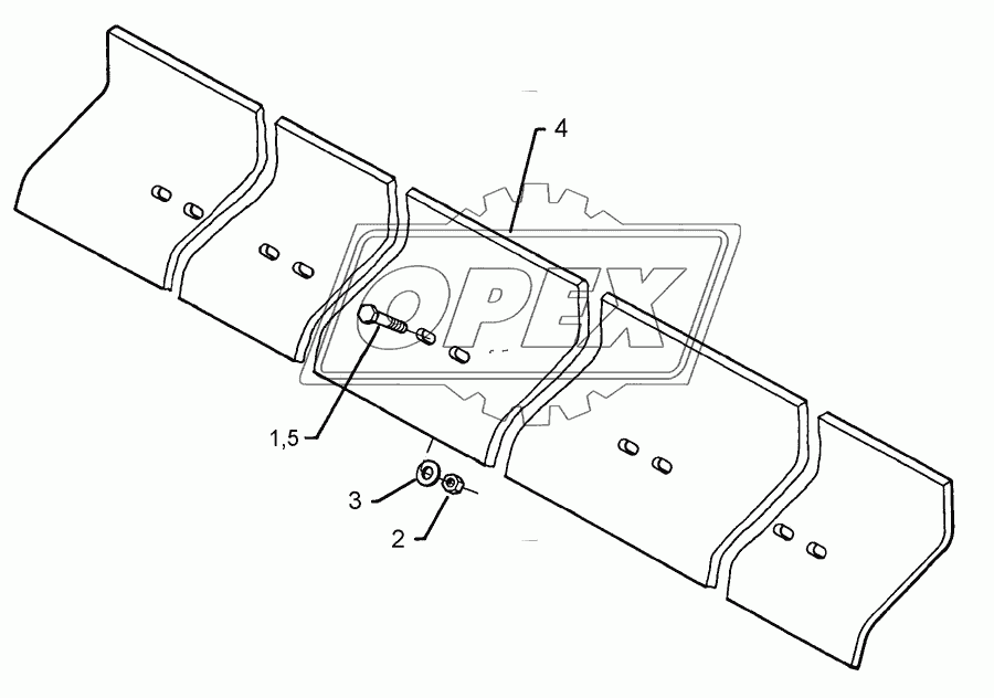 Protection bar Zirkon 9/300