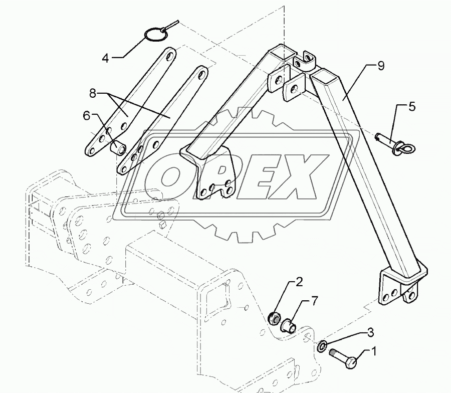 T.p.-linkage, triangular Zirkon 6/7/9