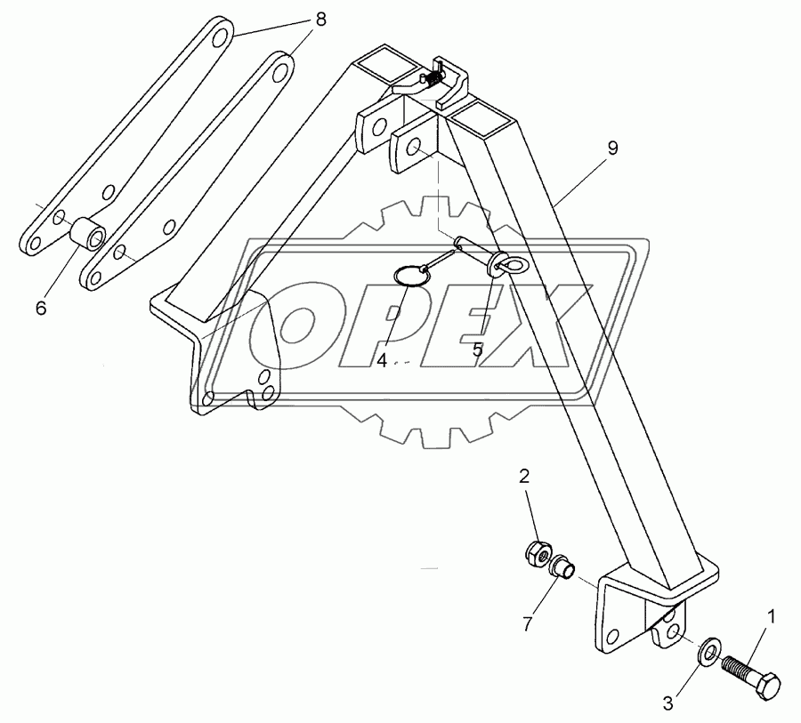 T.p.-linkage, triangular Zirkon 6/7/9