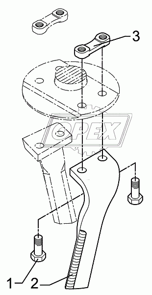 Blade tine	G30P RE Zirkon 9