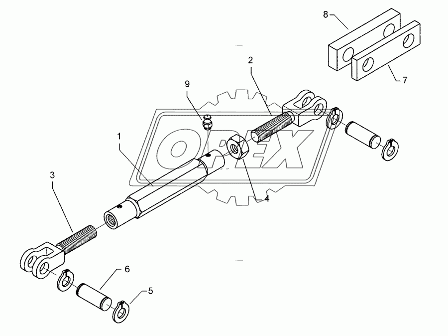 Turnbuckle	TG-370-M