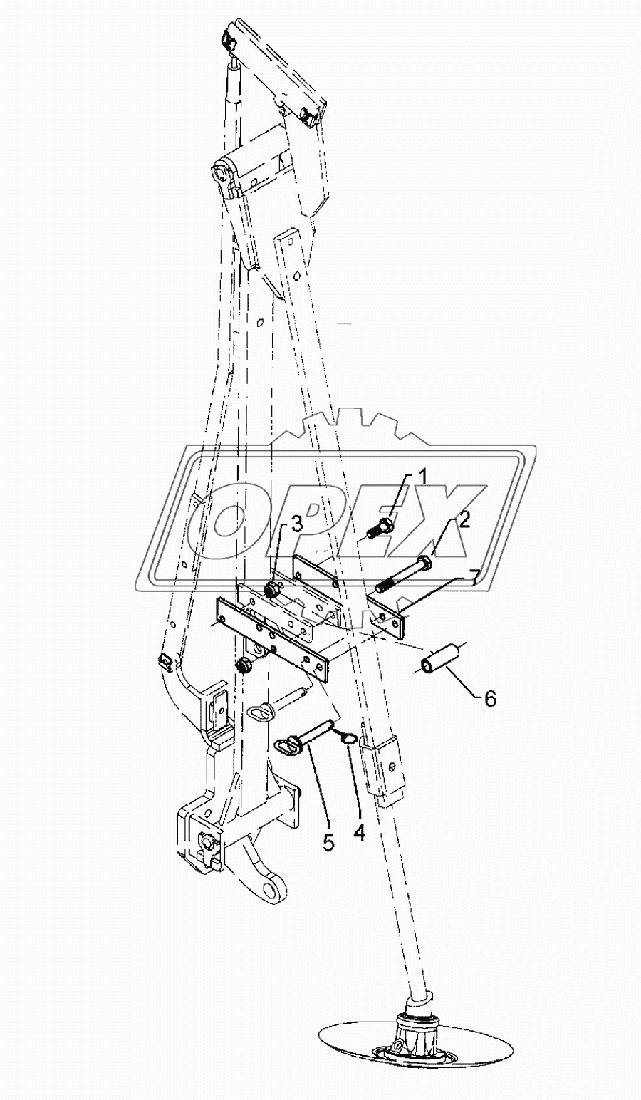 Additional parts locking dev. SpuranreiGer Z600