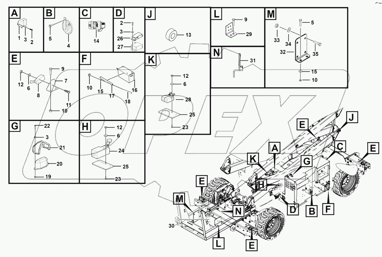  Chassis electrical assembly
