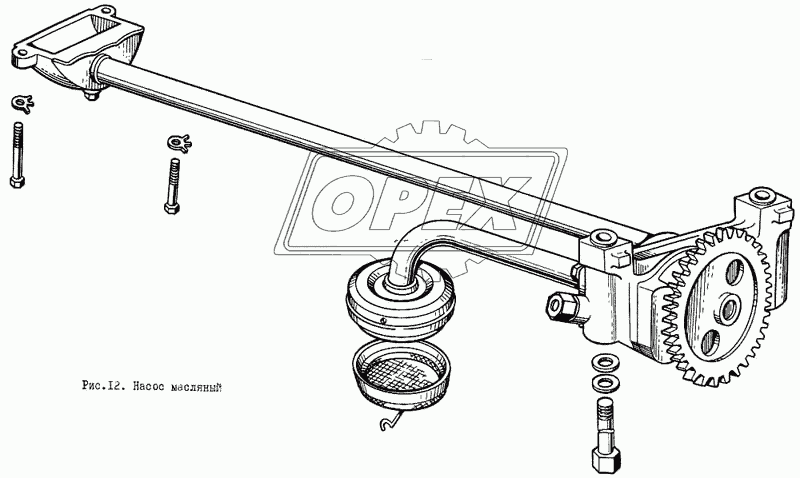 Масляный насос 1