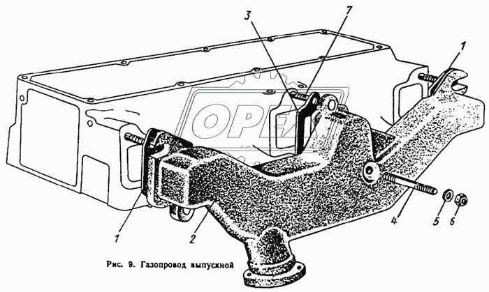 Газопровод выпускной