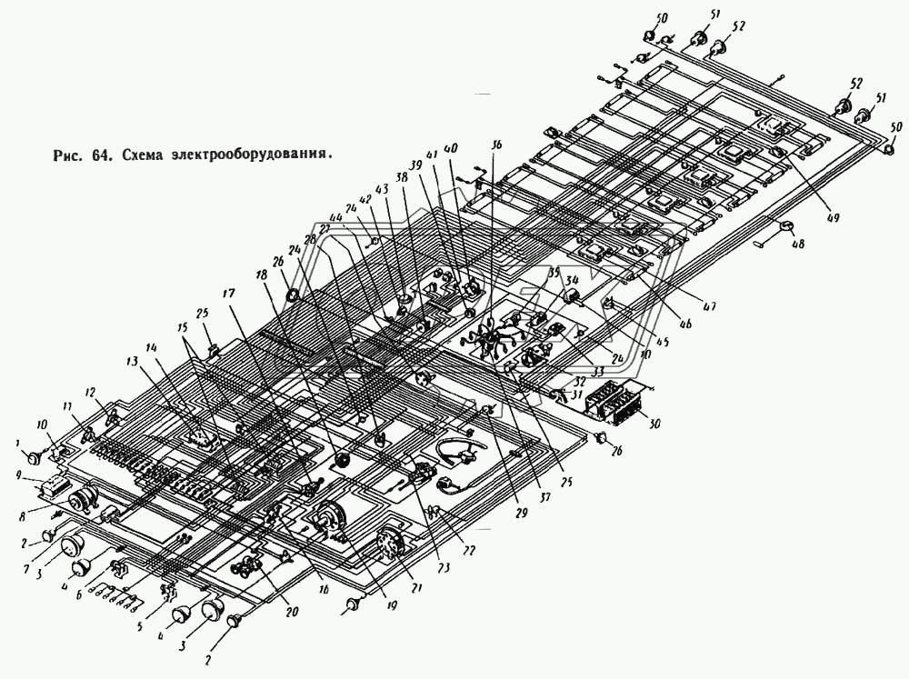 Схема электрооборудования