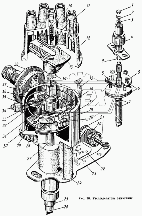 Распределитель зажигания