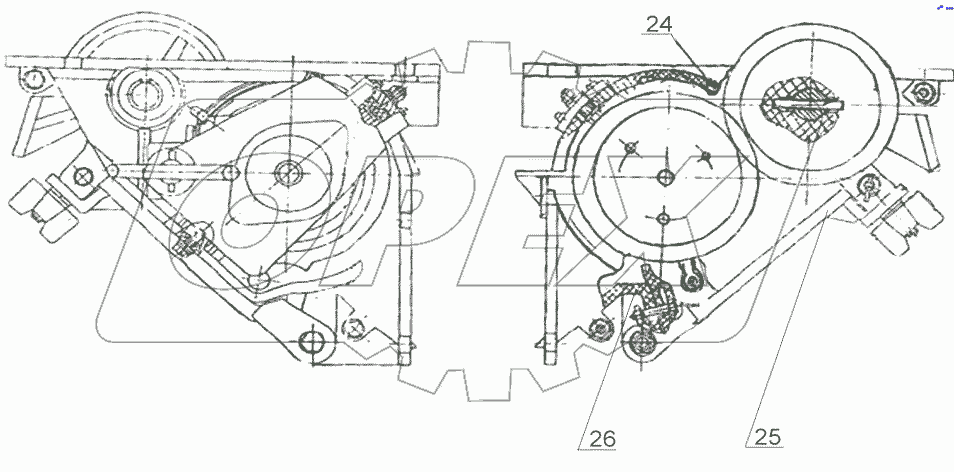  АППАРАТ  ВЫСЕВАЮЩИЙ  СУ 12М.10.000.