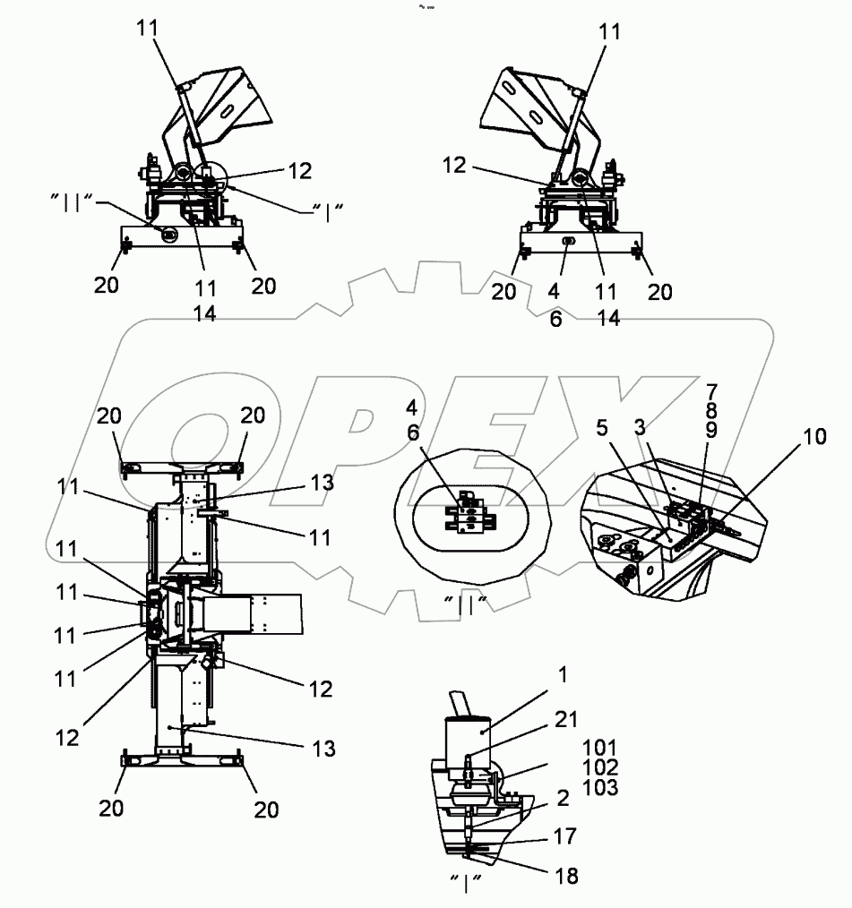  CENTR.LUBRICATION SPREADER RFK