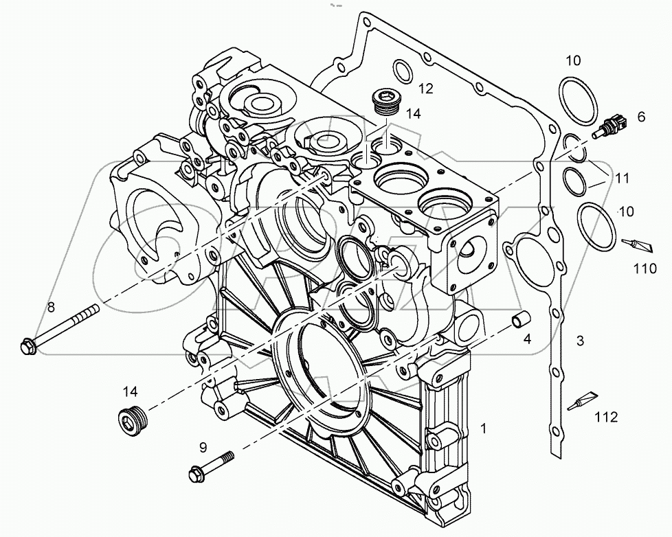 POWER UNIT SUPPORT ATTACHMENT