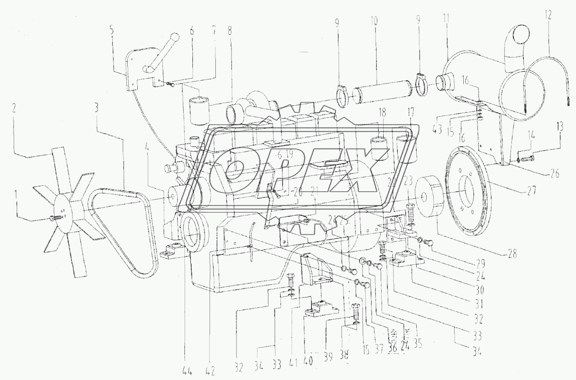 Система двигателя