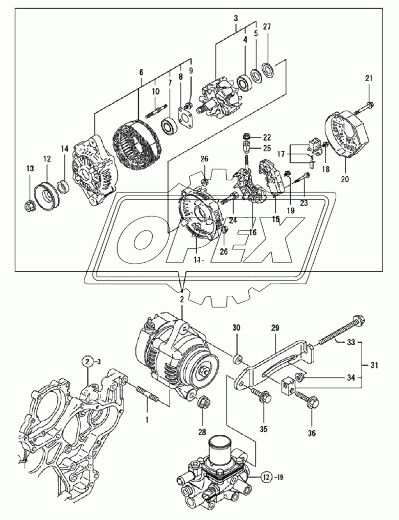 40C0863 000 GENERATOR