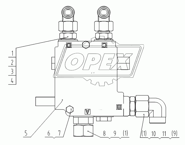 12C2434 001 VALVE GP