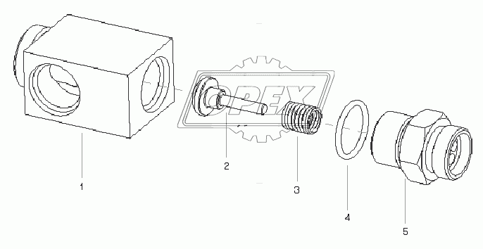 12C0223 002 BY-PASS VALVE