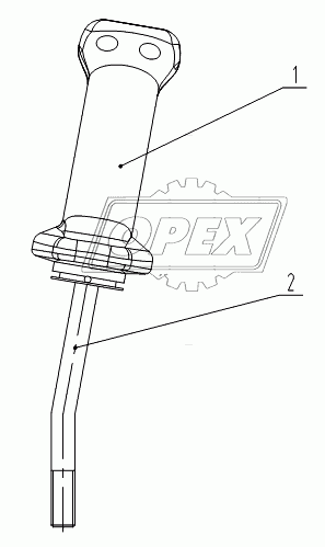 23C0083 001 HANDLE-LH