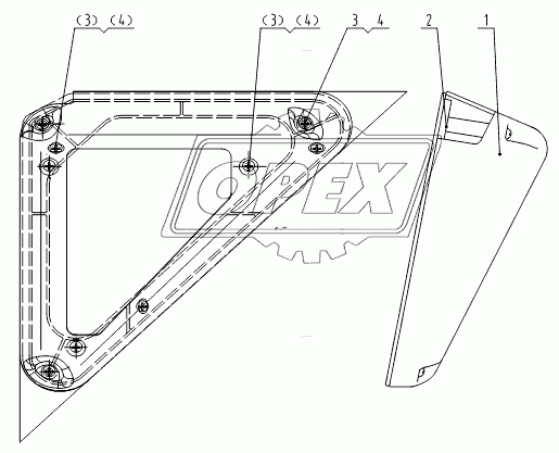 47C0338 001 COVER-LH