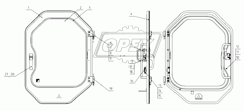 47C1178 000 DOOR