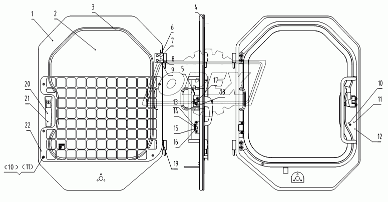 47C1736 000 DOOR