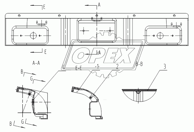 48C0733 001 TOP COVER