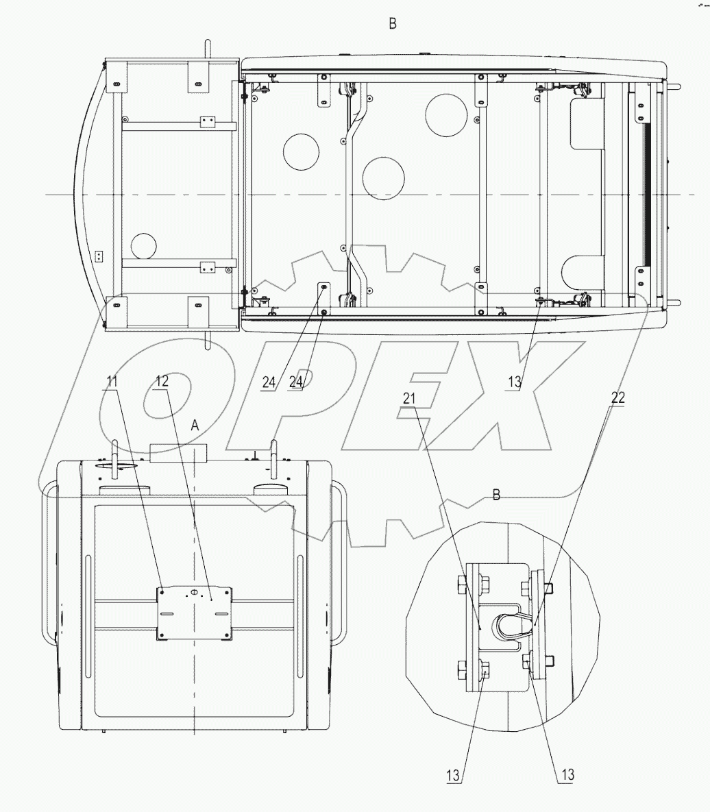 44Y0408_000_01 ENGINE HOOD AS