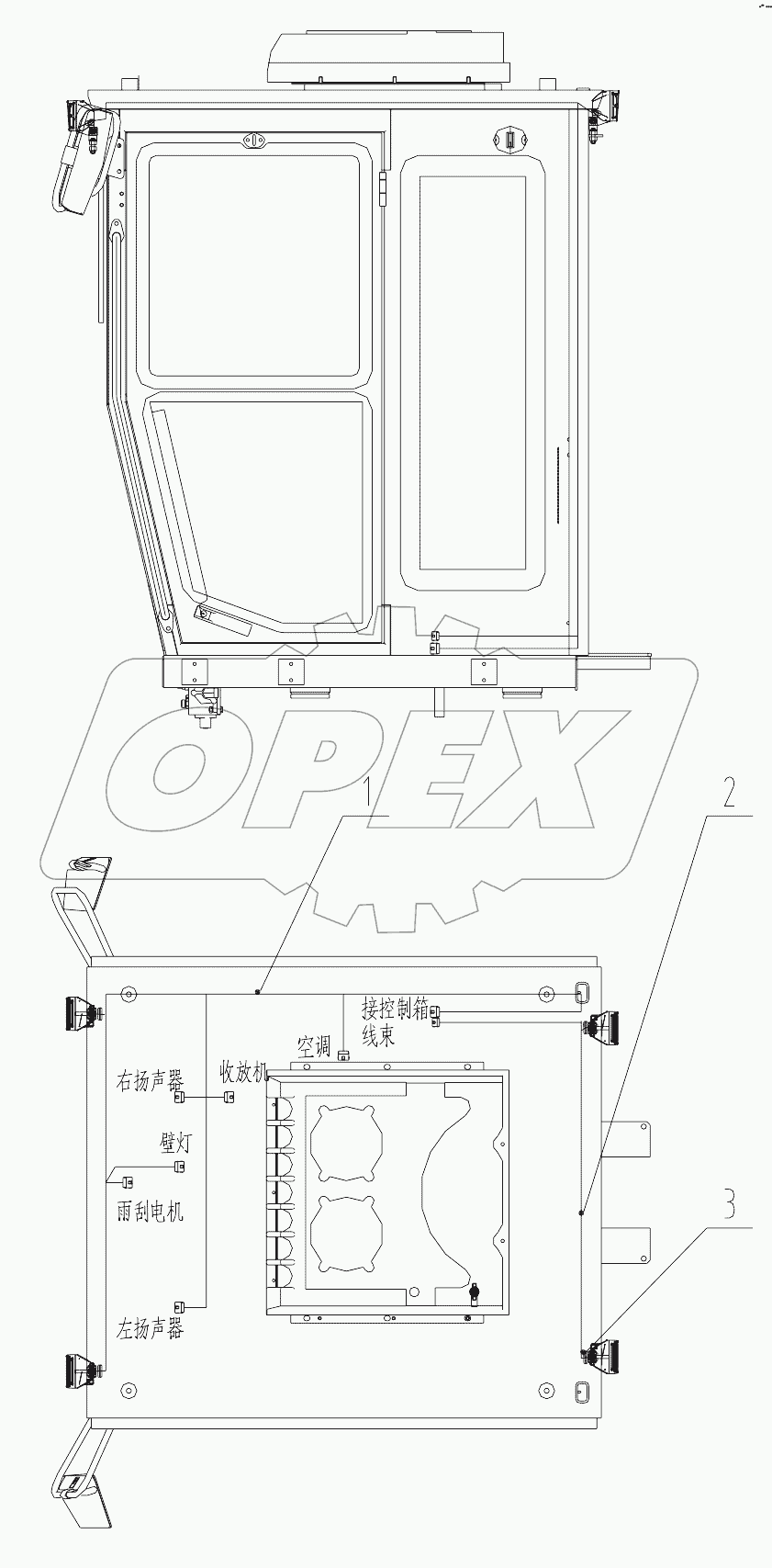 46C8460_000_00 WORK LIGHT WIRING