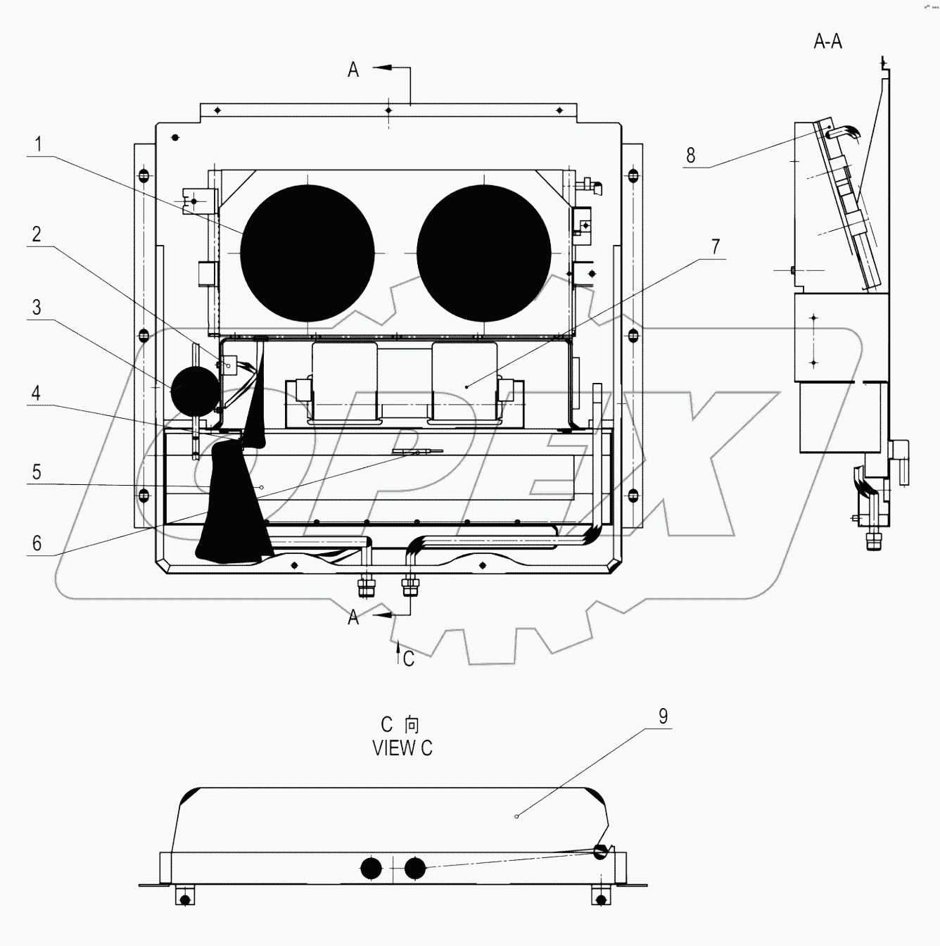 46C7831_000_00 EVAPORATOR AS